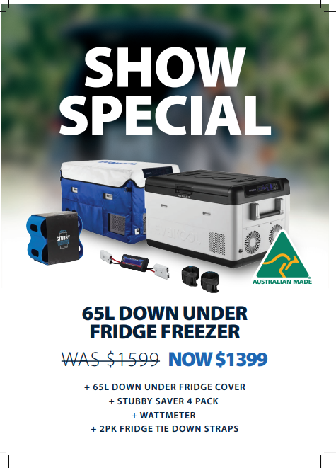 Dual Zone 65lt Fridge