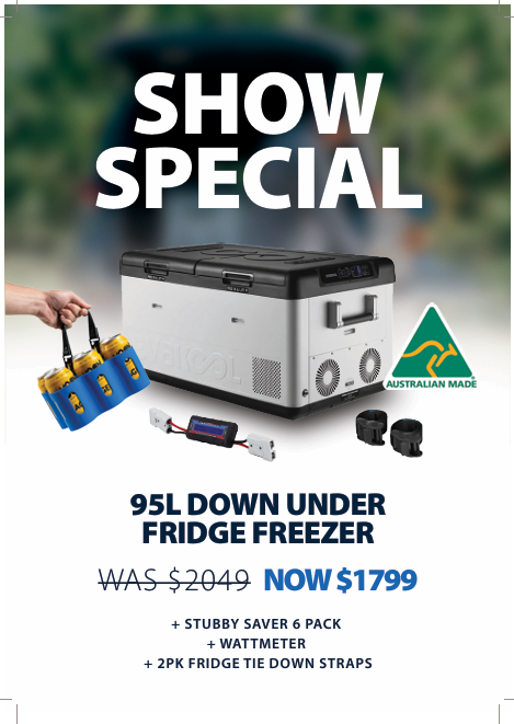 Dual Zone 95lt Fridge 