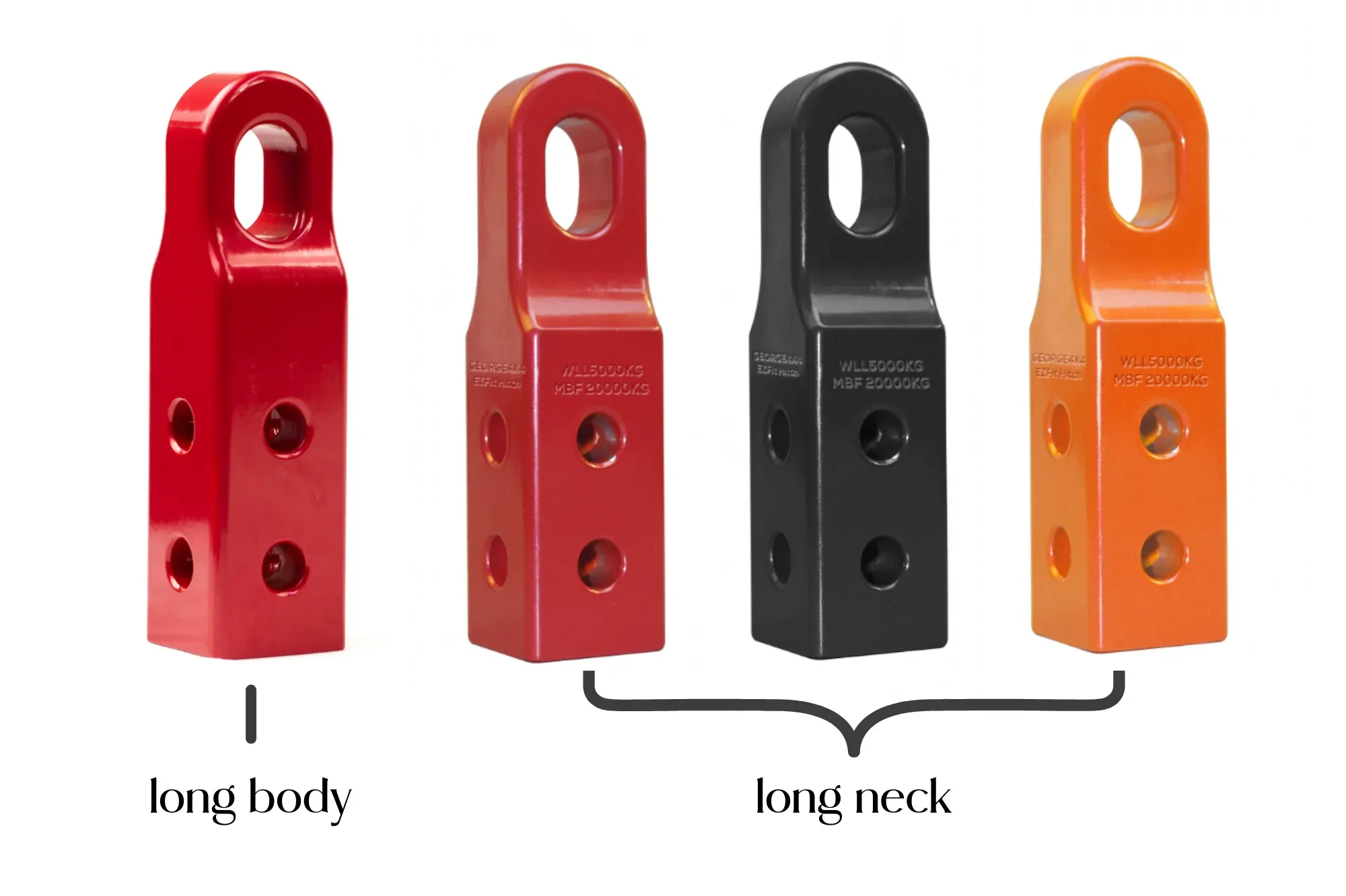 George4x4 EZFit Recovery Hitch on display at Stand 500, Brisbane 4x4 Show.