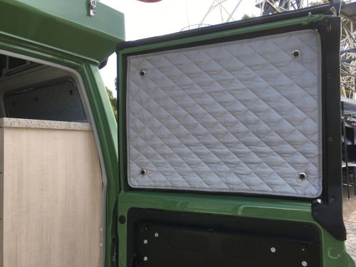 Thermal window screens made by Bontempi