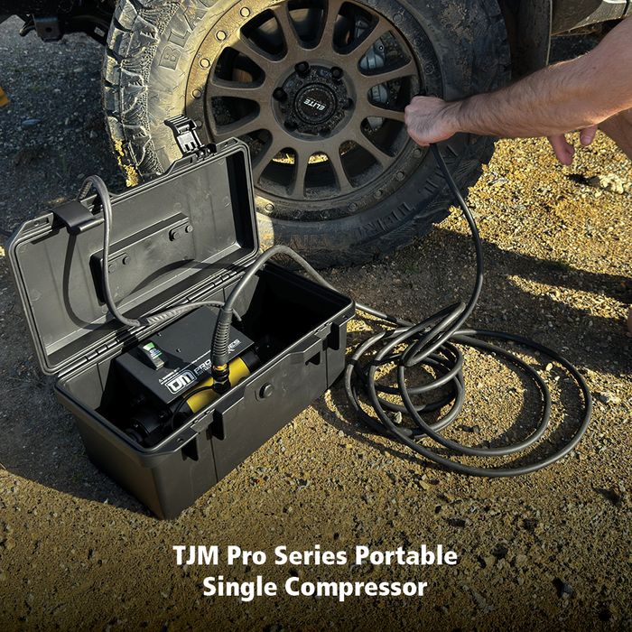 TJM Pro Series compressor - National 4x4 Outdoors Show Brisbane 2025