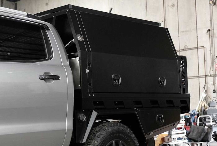 H-Tray 07 Series Dual Cab Tray & Canopy Combo - National 4x4 Outdoors ...