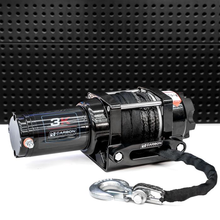 Carbon 3.0k 3000lb ATV/Trailer Winch - National 4x4 Outdoors Show ...