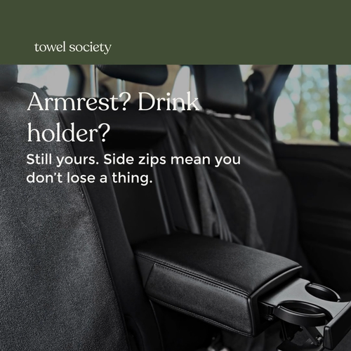 WATERPROOF REAR SEAT TOWEL (UNIVERSAL)