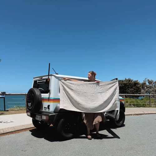 100% Cotton Magnetic Beach Towel - 