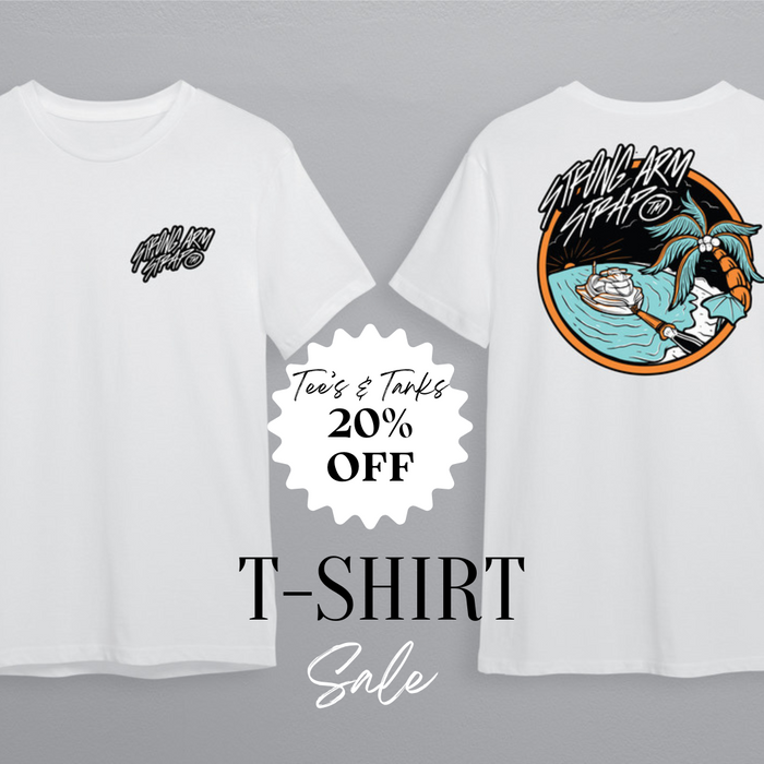 Strong Arm Strap - 'Gettin Out' T-SHIRTS & TANKS
