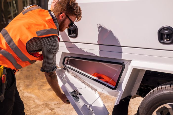 Tradesman Package Tray and Canopy 
