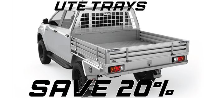20% Off Ute Trays
