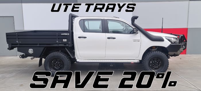 20% Off Ute Trays