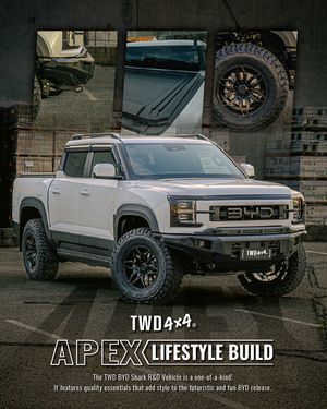 TWD 4x4 Lifestyle Build - Apex - BYD Shark 6