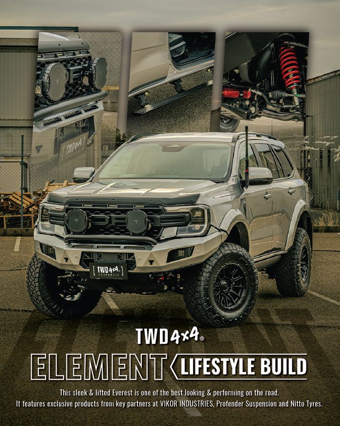 TWD 4x4 Lifestyle Build - Element - Next Gen Ford Everest