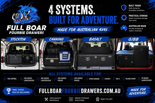 4 drawer systems. Endless Adventure