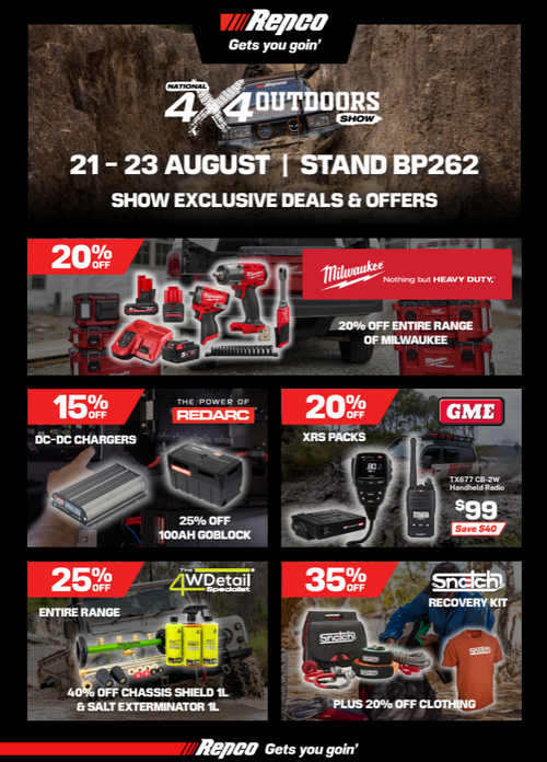 Repco Stand Flyer & Exclusive Show Catalogue