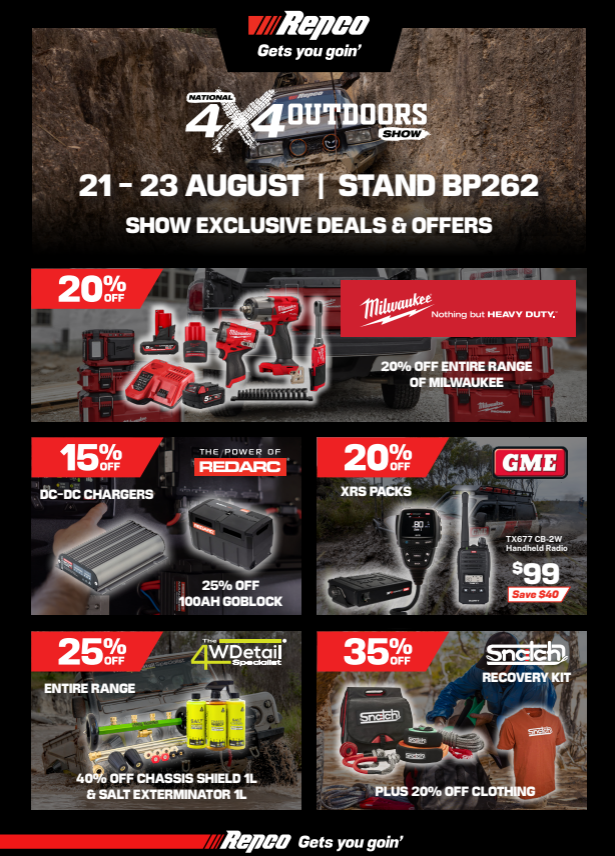 Repco Stand Flyer & Exclusive Show Catalogue