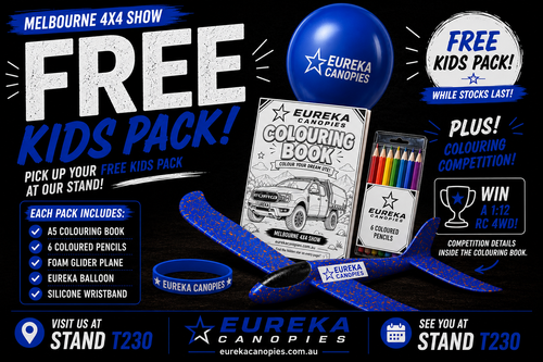 FREE Kids Pack Giveaway – Melbourne 4x4 Show