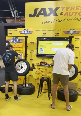 JAX Top Gun - Wheel Changing Competition