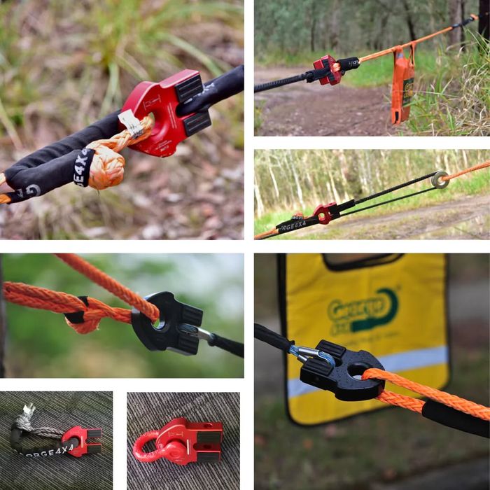 Winch Flat Hook Delta Shackle And G link