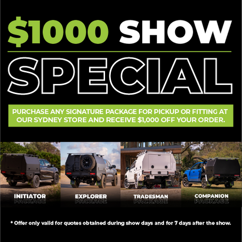 $1,000 Off Show Special