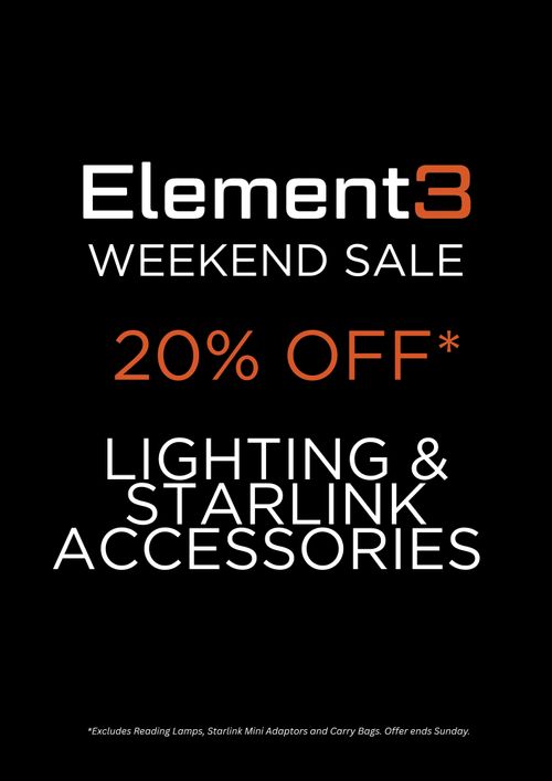 20% Off Lighting & Starlink Accessories