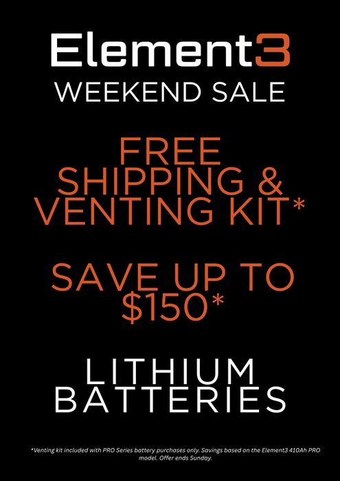 FREE SHIPPING on ALL Lithium Batteries