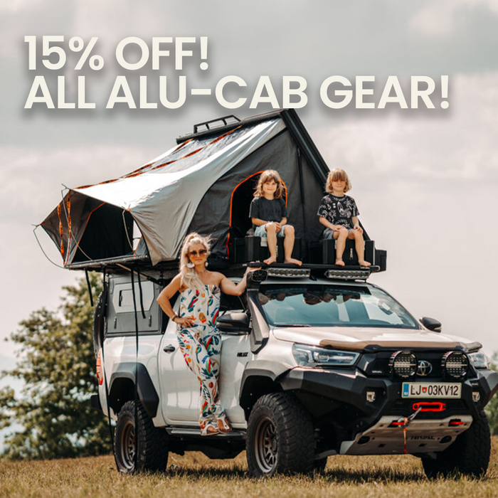 15% Off the entire Alu-Cab Range!
