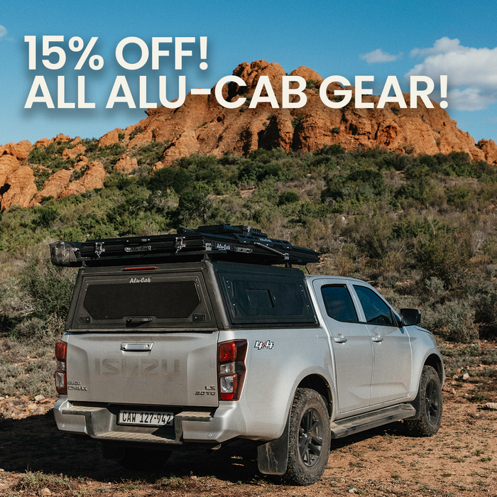 15% Off the entire Alu-Cab Range!
