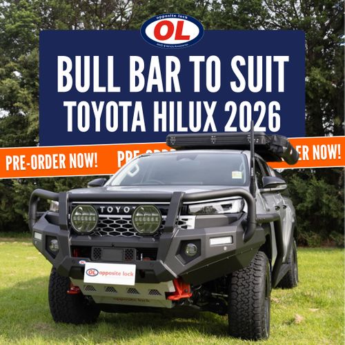 Pre-Order N90 Toyota Hilux Bull Bar 2026