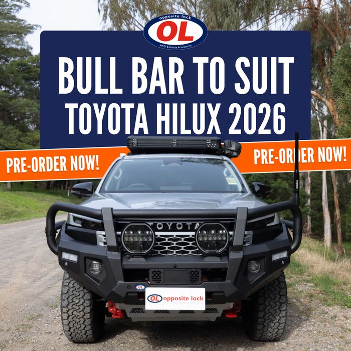 Pre-Order N90 Toyota Hilux Bull Bar 2026