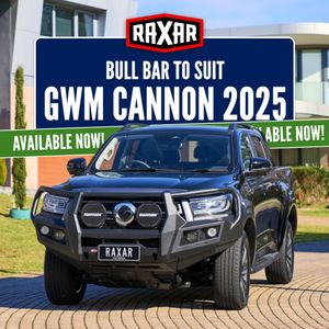 Available Now GWM Cannon Bull Bar 2025