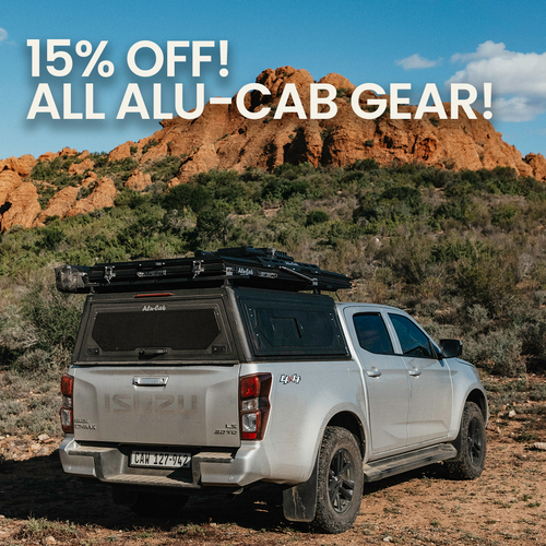* 15% Off Alu-Cab Canopies *