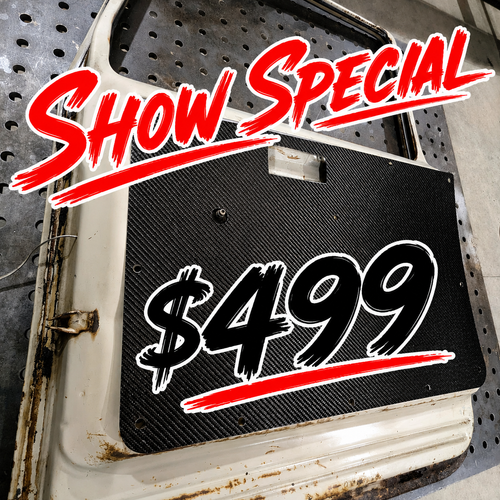 Toyota Landcruiser 40 Series Carbon Fiber Door Cards