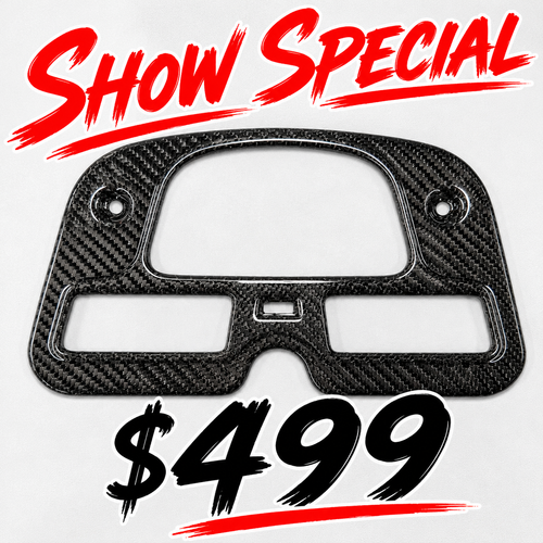 Toyota Landcruiser 40 Series Carbon Fiber Dash Cluster Fascia