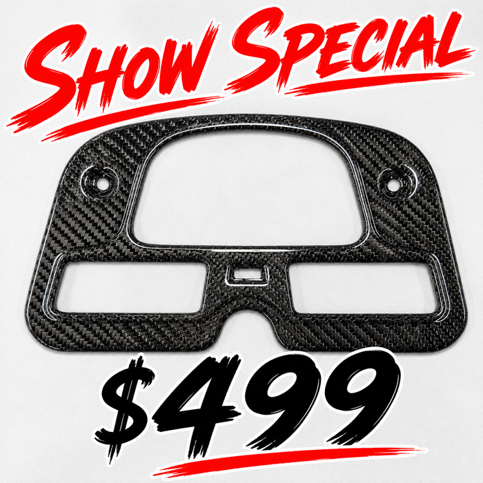 Toyota Landcruiser 40 Series Carbon Fiber Dash Cluster Fascia