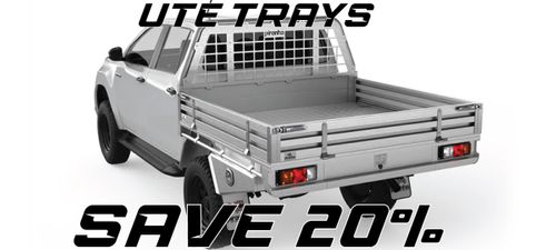 Save 20% on Ute Trays