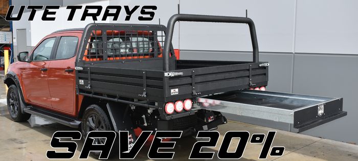 Save 20% on Ute Trays