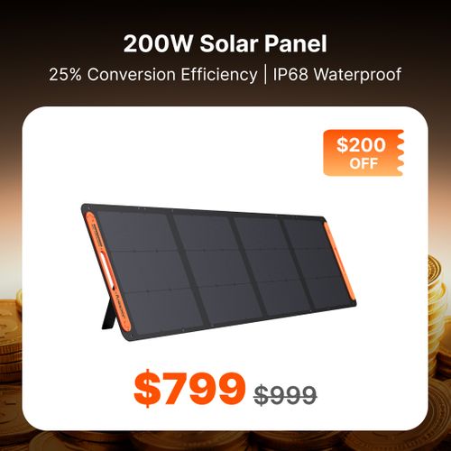 200W Solar Panel Deal - $200 OFF