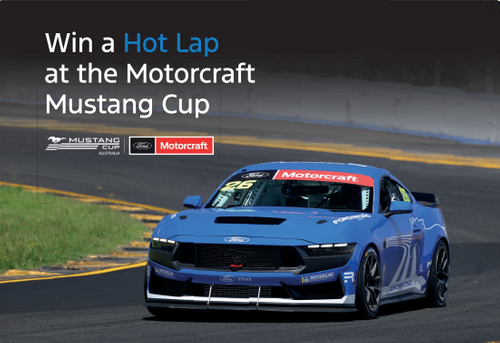 Win a Hot Lap at the Motorcraft Mustang Cup!
