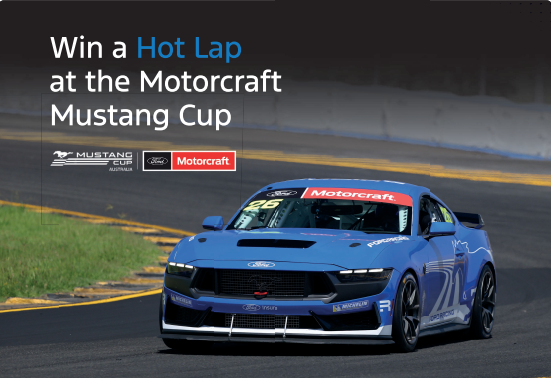 Win a Hot Lap at the Motorcraft Mustang Cup!