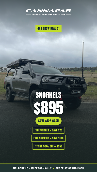 Snorkels from $895