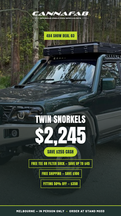 Twin Snorkels from $2,245