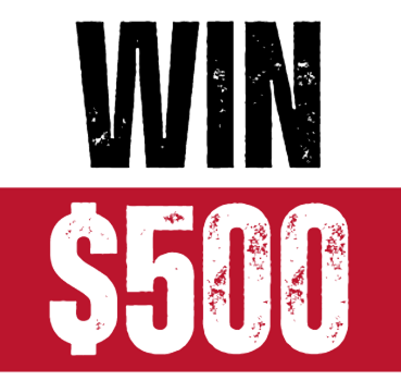 Join the Exclusive $500 Raffle 
