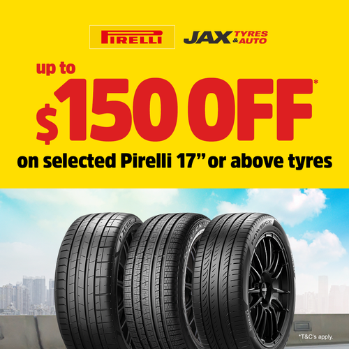 Pirelli - Up to $150 Off