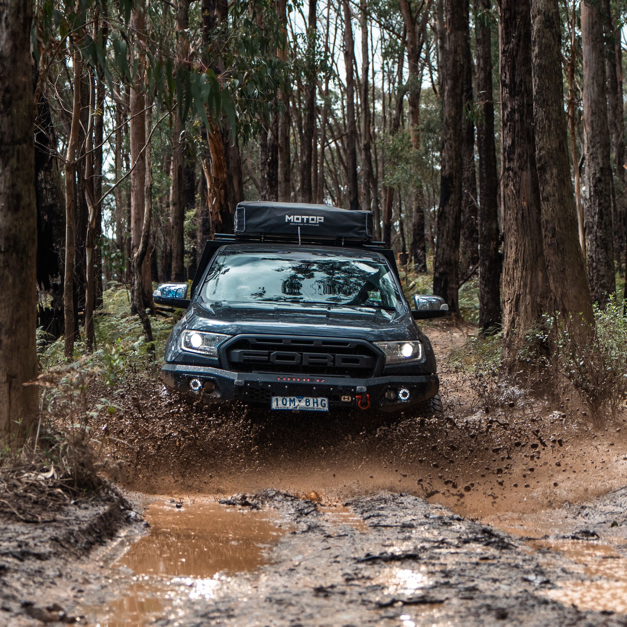 Mpro meets MUD. Cold, Muddy and a Proper Test Day in Toolangi