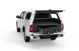 HD Twin Drawer Fixed Floor System for Utes