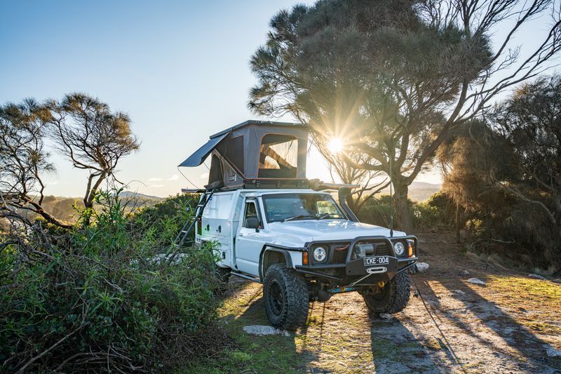 OCAM Night Sky Aluminium Hardshell Z Roof Top Tent (2 Person)
