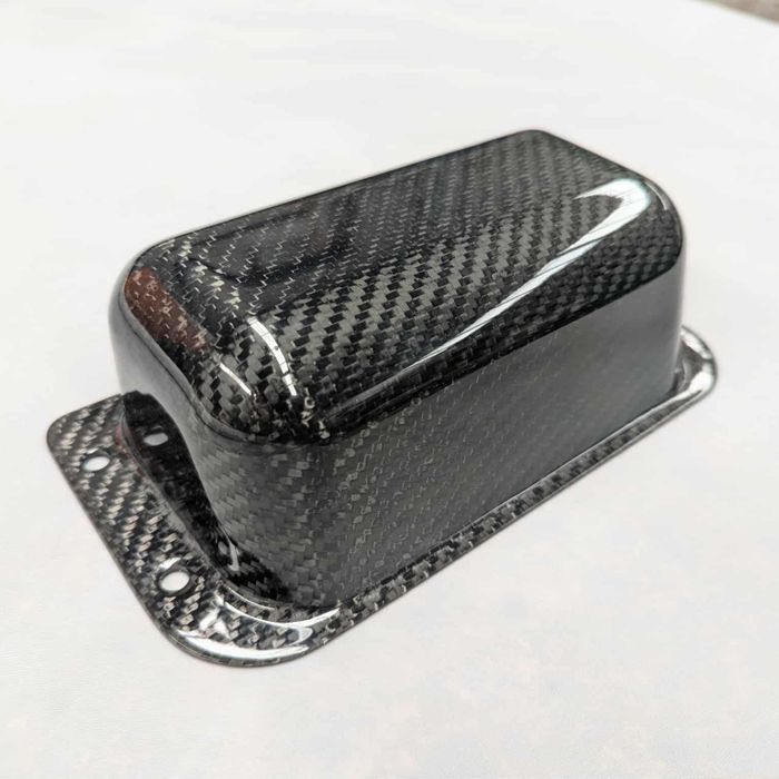 Toyota Landcruiser 40 Series Carbon Fiber Windscreen Wiper Motor Cover (Small)