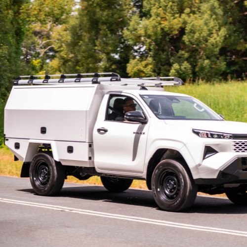 Toyota Hilux Chassis Mount Canopy Tradesman Package