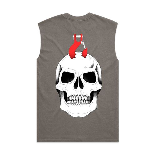 Skull Tank - Grey