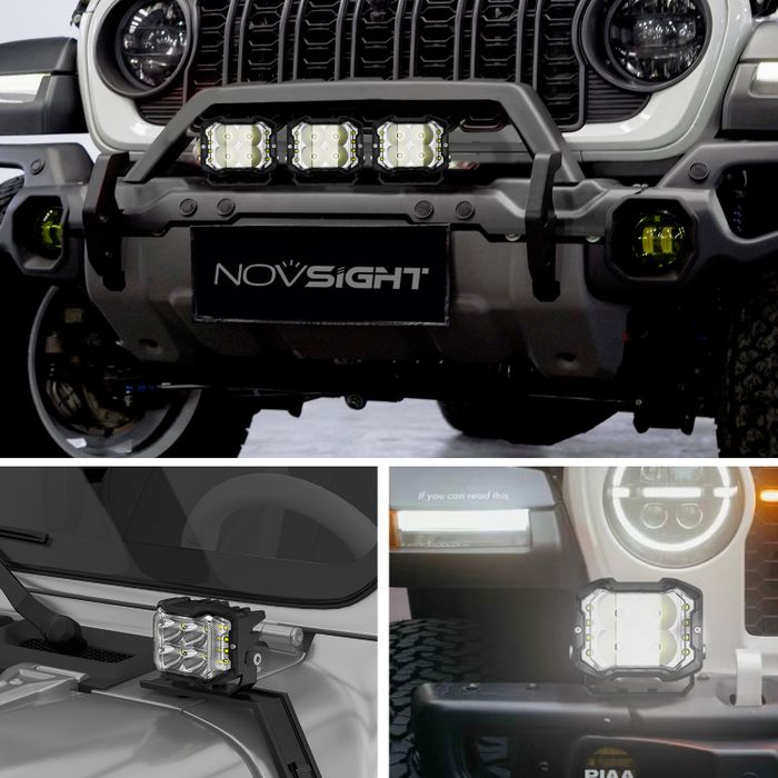 NOVSIGHT-Rock Series 4-inch LED Pod