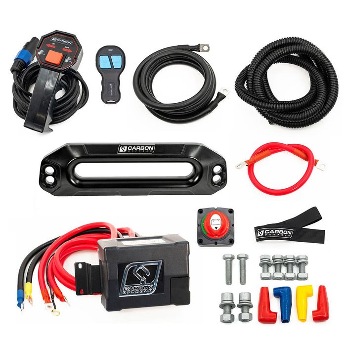 Carbon Scout Pro - 20000lb Extreme Duty Truck Winch 24V